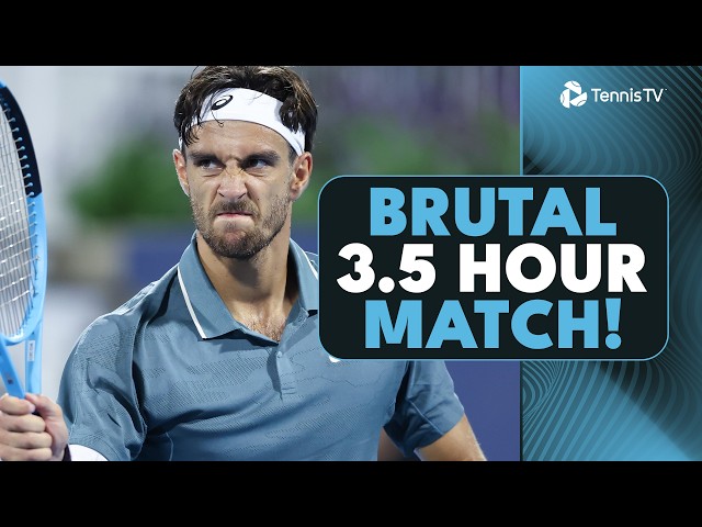 Lorenzo Musetti vs Luca Van Assche Shotmaking Marathon 🥵 | Lyon 2026 Highlights