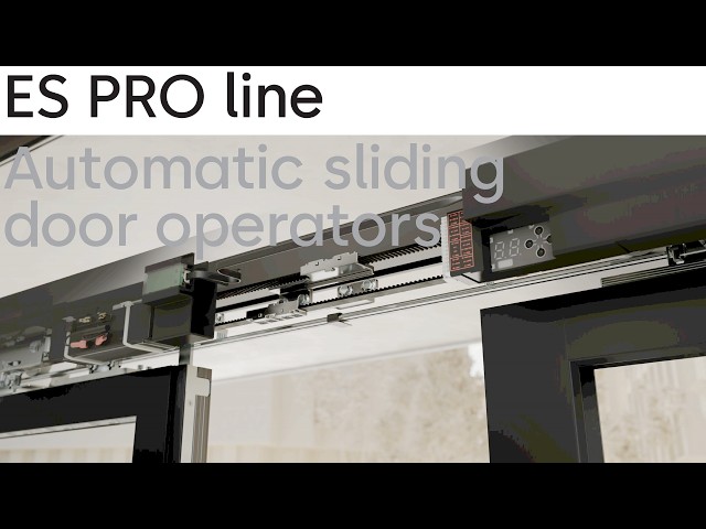 Dormakaba Sliding Door System ES PROLINE ES250 Pro Easy programming