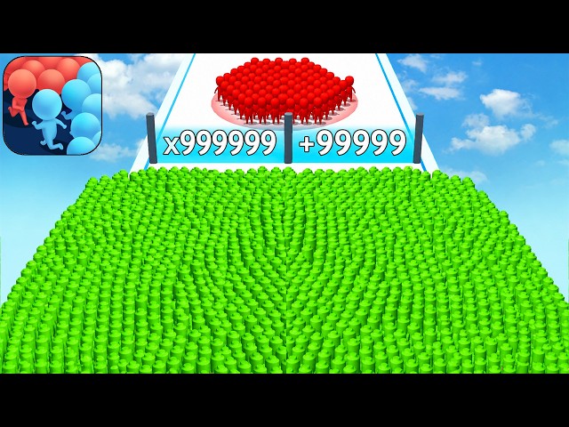COUNT MASTERS - Satisfying Mobile Gameplay (Android,iOS) Walkthrough All Levels Latest Update Free