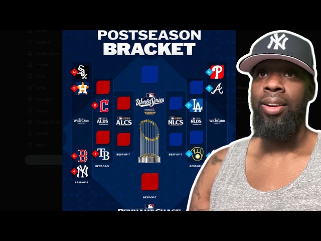 MY 2026 MLB POSTSEASON BRACKET PREDICTION!
