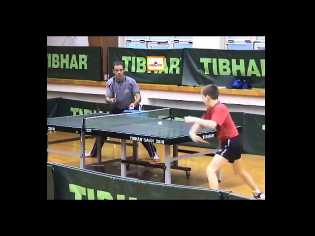 Training table tennis with multiball