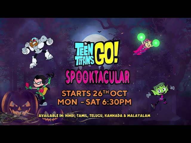 Titans Ka Spooktacular Halloween Party!🎃👻| Teen Titans Go!🤩| Starting 26th October | #promo