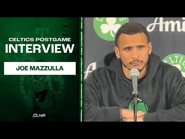 Joe Mazzulla Reacts to COLLAPSE From Celtics Against Pistons | Celtics vs Pistons Postgame