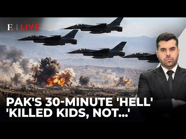 Pakistan's Overnight Strikes Rock Afghanistan, Kabul Claims Civilians Killed | Firstpost Live