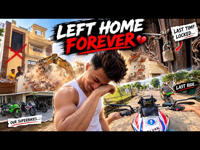 Last vlog in Jammu🥺 Left Home🥺💔 Last Ride on my Superbikes |