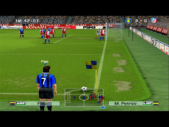 Pro Evolution Soccer 6 — «Интер» против «Атлетико Мадрид»
