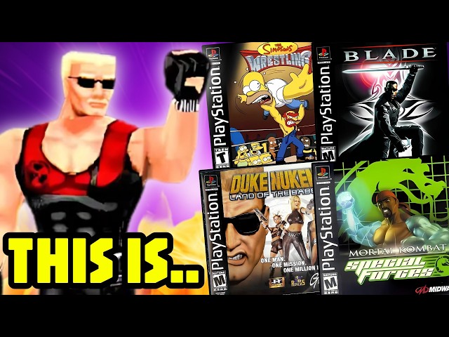 I Played The 10 Worst Rated PS1 Games
