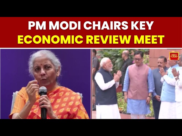 PM Modi Reviews India’s Economy, Focus On Growth, Jobs And Budget Roadmap | India Today