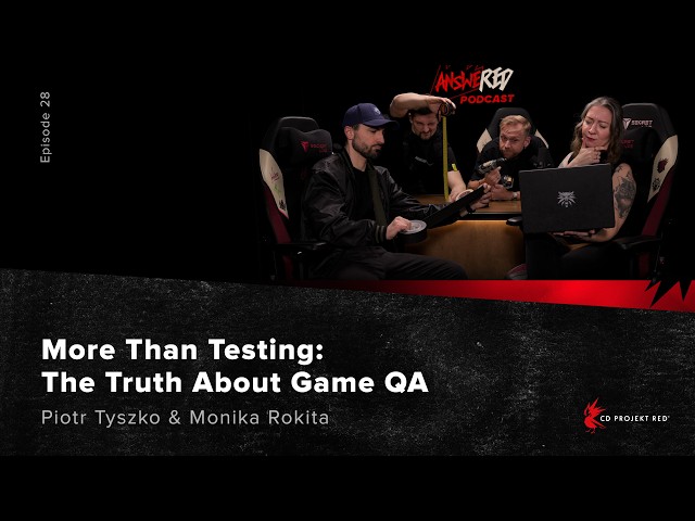 AnsweRED Podcast Episode 28 | More Than Testing: The Truth About Game QA