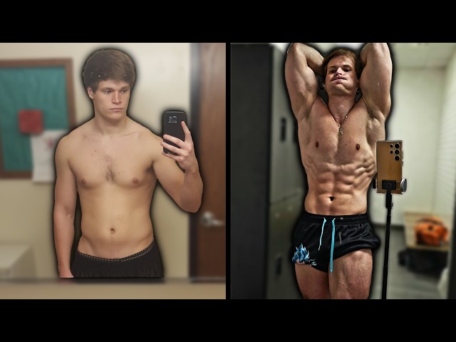 14 Years of Lifting to Look Like an Anime Character in 14 Minutes