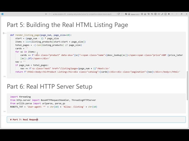 Python Data Analytics #09: Web Scraping Real Product Prices for Competitor Analysis