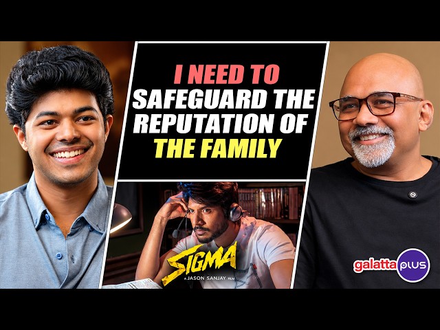 Jason Sanjay Interview with Baradwaj Rangan | Sigma | Sundeep Kishan | FariaAbdullah | Thaman | Lyca