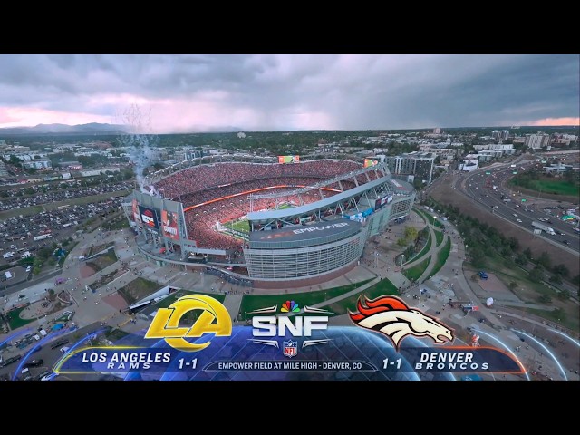 Sunday Night Football on NBC intro | LAR@DEN | 9/27/2026