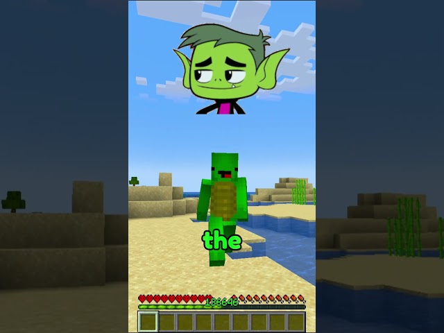 Minecraft, But I CAN’T Touch Teen Titans Go!’s Colors! 😱🔥#minecraft #shorts #teentitansgo