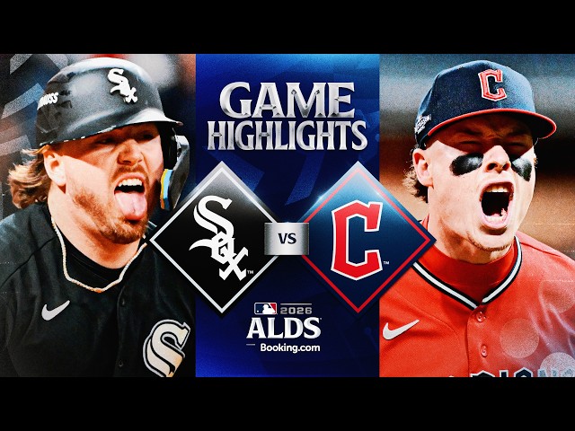 WHITE SOX vs. GUARDIANS: ALDS Full Game 2 Highlights (October 5) | 2026 MLB Postseason | 村上 宗隆