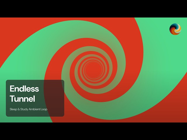 3 Hours of Hypnotic Endless Tunnel · Punch & Eucalyptus [4K]