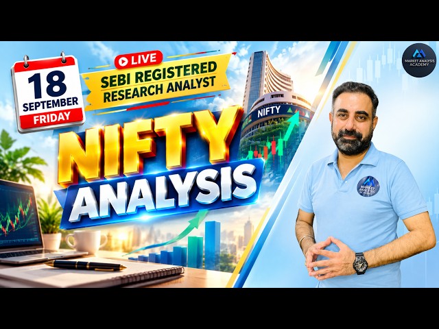 🔴LIVE Nifty Setup Alert! Strategy for Nifty Traders | FII DII Data Reveals Something Big
