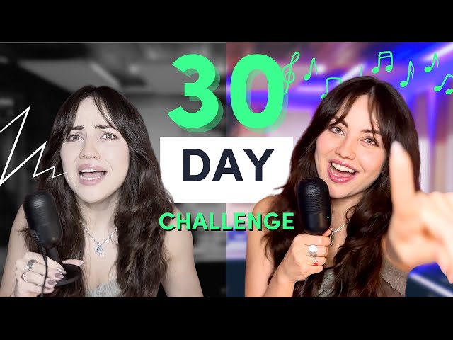30 DAYS OF SINGING: A viral vocal coach transformed my voice.