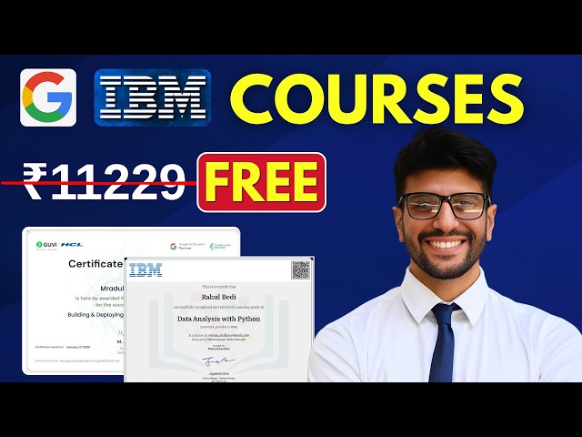 6 FREE Certification Courses That Actually Get You Hired | Don't Miss in 2026