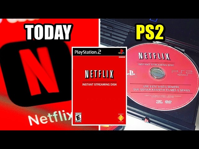 How did Netflix work on the PS2?