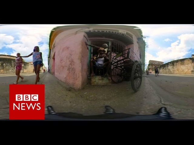Cuba: A tour of Havana through eyes of a dancer  (360 video) - BBC News