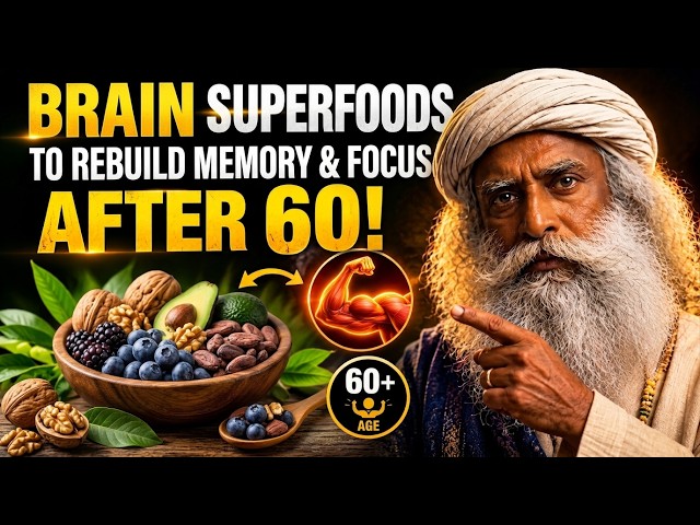 🔥 SADHGURU | Eat These Foods to Keep Your Brain Sharp After 60
