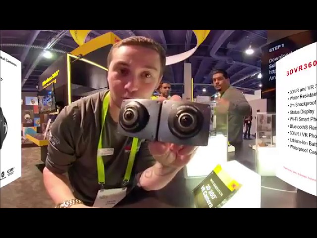 KODAKs NEW 360° VR CAMERAS!! CES 2018