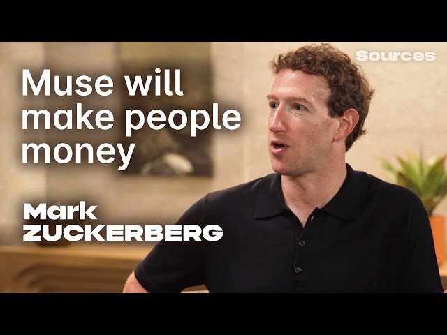 Mark Zuckerberg on Muse, Meta's biggest AI bet yet
