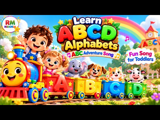 Learn ABCD Alphabets | ABC Adventure Song  | Fun Song for Toddlers | RM Kidoria