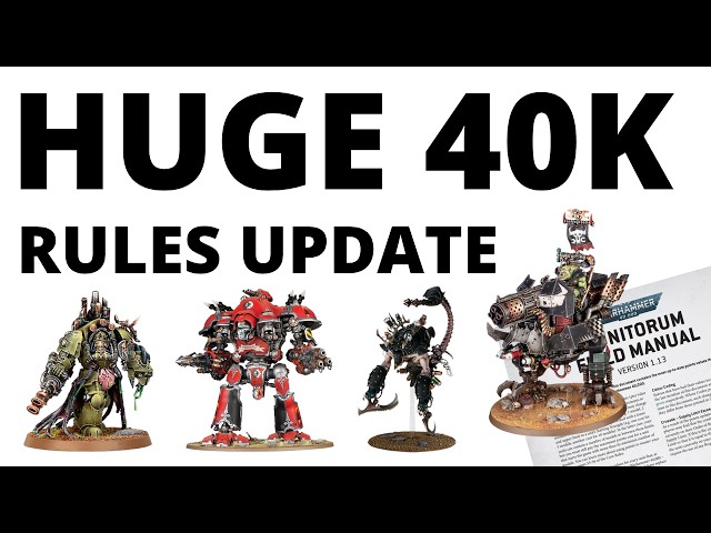 HUGE 40K Rules Update – the Balance Dataslate is Here! Core Rules and Changes for Every Faction