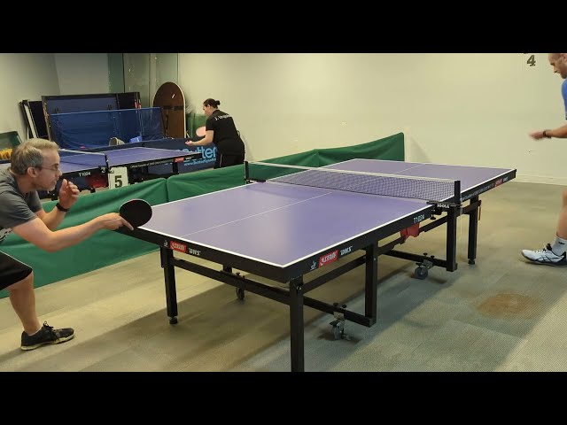 Table Tennis Battle: Ben vs. Logan - Full Match With Stat Updates 🏓