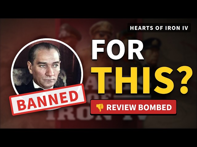 Hearts of Iron IV Is Getting Review Bombed Over a Profile Picture