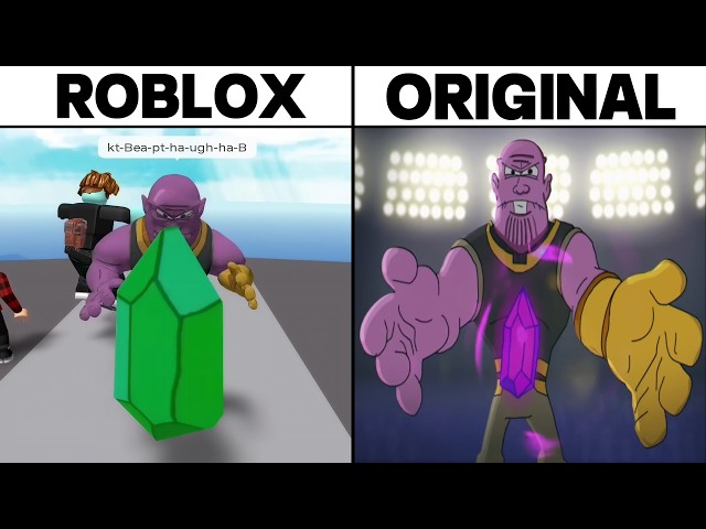 Thanos Beatbox Meme vs Original - Let Me Show You How To Scratch It