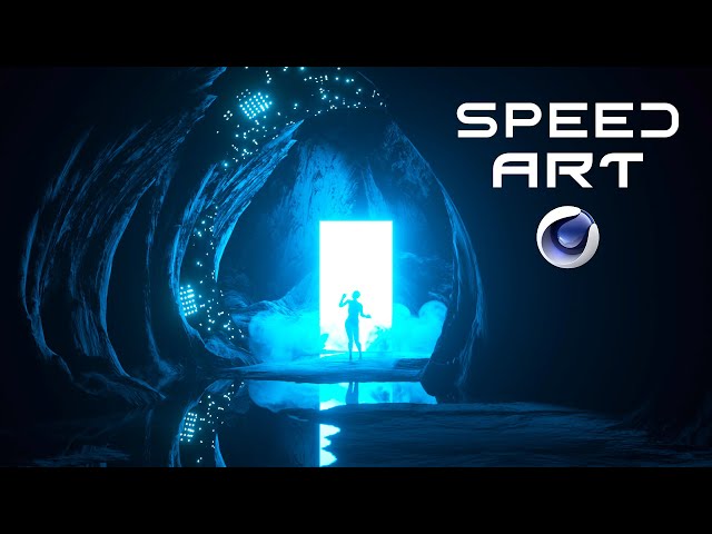 Cinema 4D Speed Art Tutorial - Octane Render