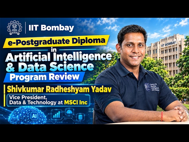 IIT AI and Data Science Course Helps a Data Leader Understand AI Beyond the Tools