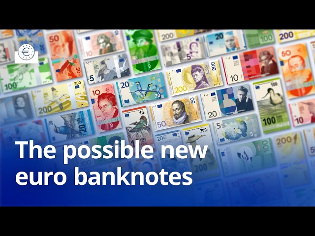 Euro banknotes shortlisted design proposals