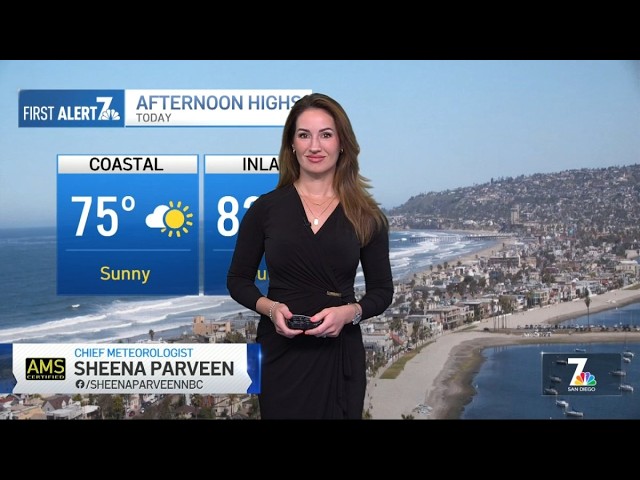 September 16, 2026 | Chance of foggy coast this weekend | San Diego Weather Today