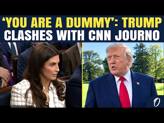 ‘You’re A Dummy!’: Trump Clashes With CNN Journo Over ‘Hard-Hitting’ Russia Sanctions Question