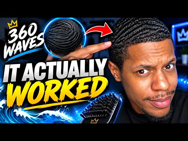 How to Get Rid of Hair Forks FAST | The Ultimate 360 Waves Fork-Breaking Routine