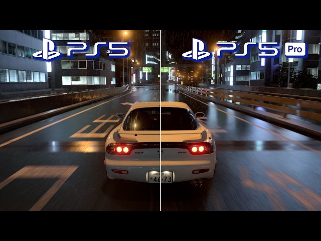 PS5 против PS5 Pro: сравнение Gran Turismo 7 | Трассировка лучей в 4K 60 FPS и PSVR2