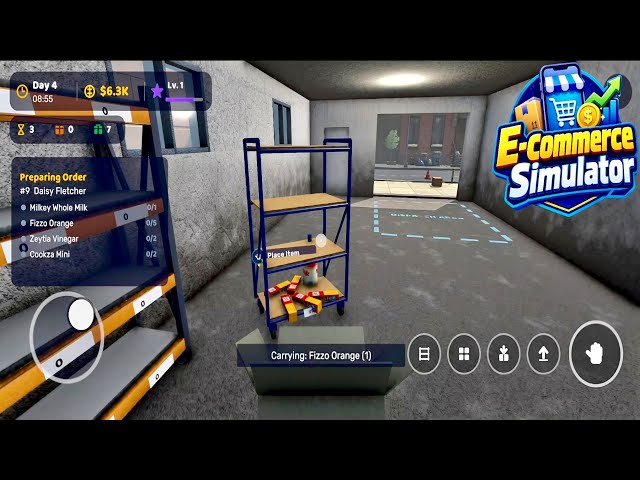 E-Commerce: Shop Simulator - Gameplay Walkthrough Part 1 (iOS, Android)