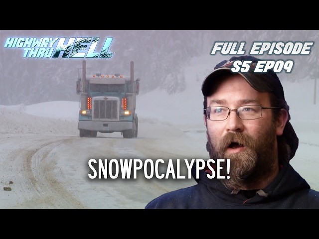 Record Snowfall Shuts Down the Coq | Full Episode | Highway Thru Hell S3 EP9
