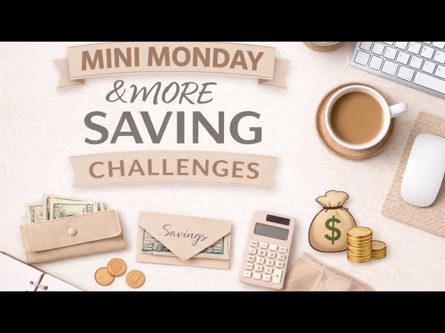 Mini Monday & A5 Saving Challenges | February Week 1 | Happy Mail Unboxing
