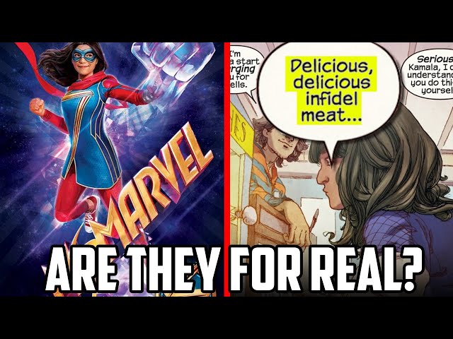 MS MARVEL- MUSLIM SUPERHERO LOVES PIG?