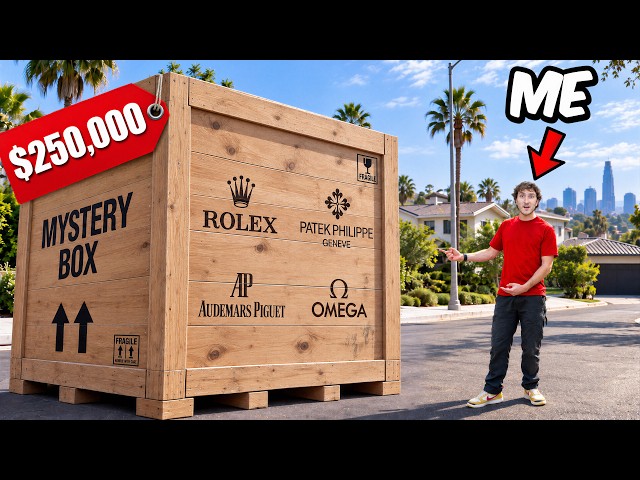 Unboxing A $250,000 Watch Mystery Box...