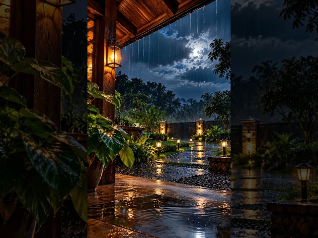 🌧️ Rain at night | Lluvia de noche | 3 hours on the channel