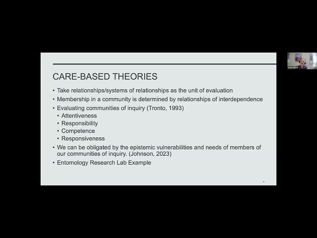 Casey Johnson - Care and Political Disagreement