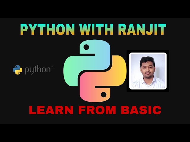 Basic Python tutorial for beginners.                    Python Basic Class 1...