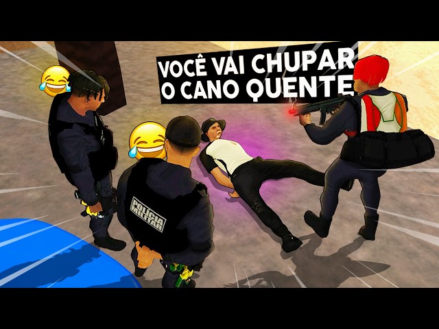 GTA MTA RP - O POLICIAL MAIS NORMAL DA PMERJ DORME AMARRADO! SÓ TEM MALUCO kkkkkkkkjj