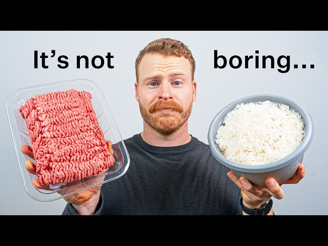How to Eat Ground Meat & Rice Everyday (without going insane)